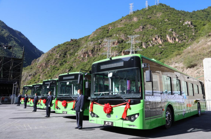 85臺(tái)比亞迪純電動(dòng)客車K9將陸續(xù)批量交付 開(kāi)啟九寨溝綠色觀光之旅