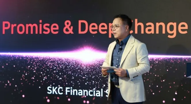 SKC社長李完在  圖片來源：SKC