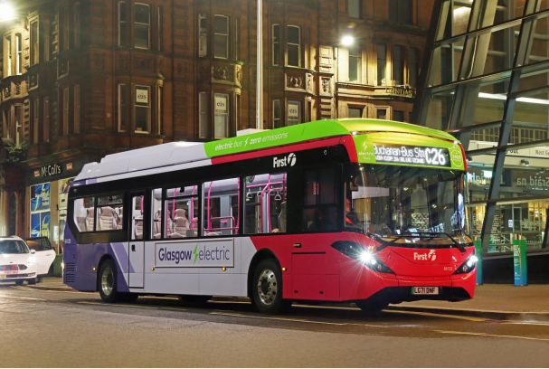 BYD ADL Enviro200EV純電動單層巴士為COP26大會提供官方接駁服務(wù)