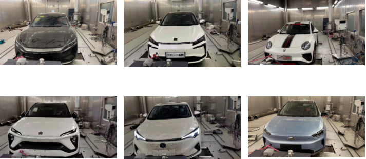 部分試驗車輛