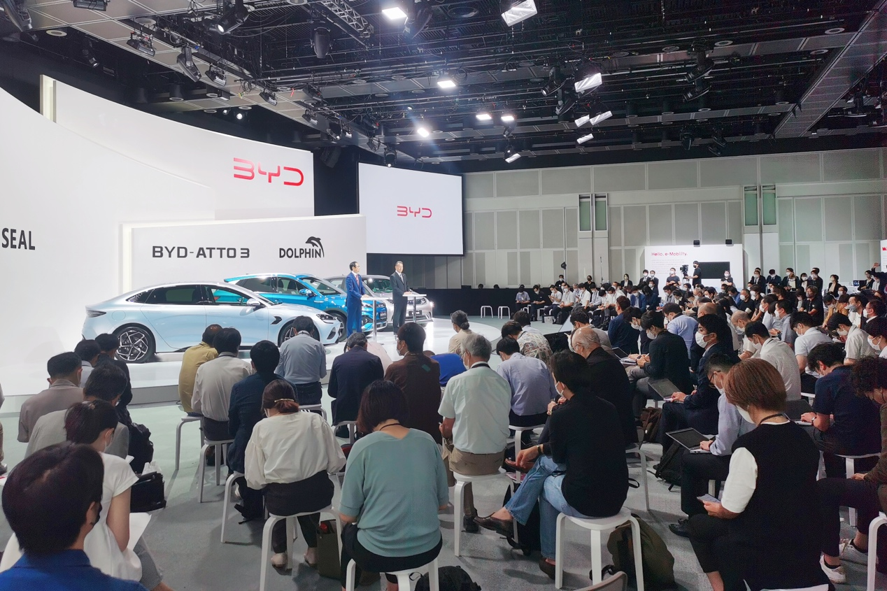 比亞迪宣布正式進入日本市場 開啟乘用車國際化新篇章