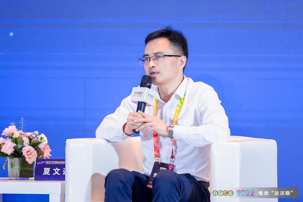 浙江鋰盾新能源材料有限公司董事長夏文進(jìn)
