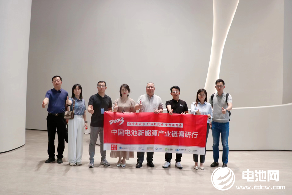 中國電池新能源產業鏈調研團一行參觀考察科瑞技術（002957）