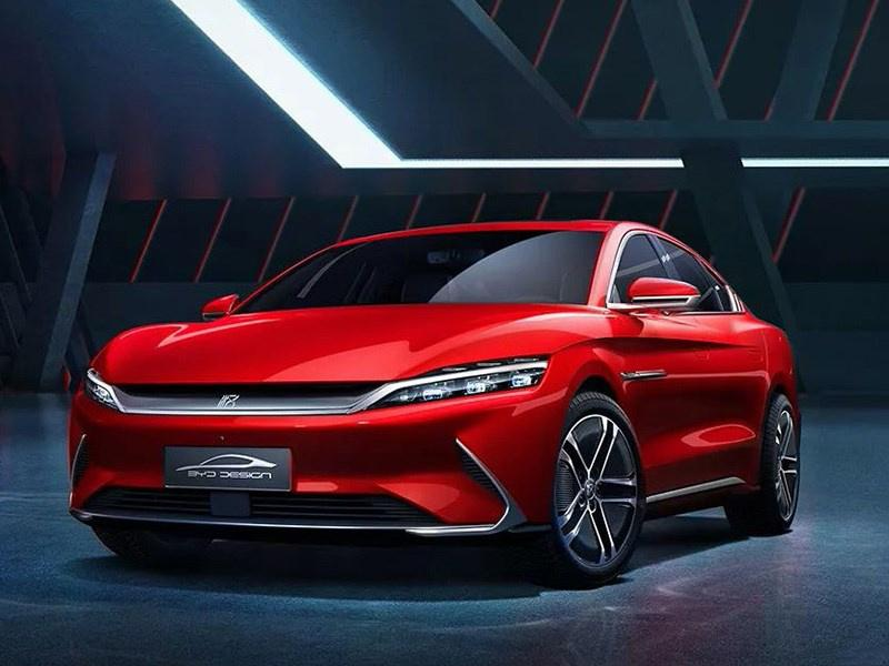 比亞迪于2020年3月29日發布的刀片電池，率先應用在了“漢”車型上