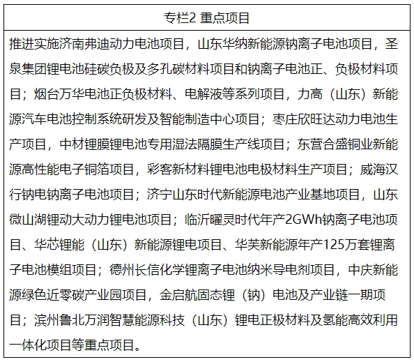 專欄2 重點(diǎn)項目