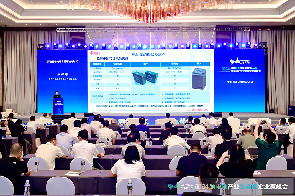 2024中國（無錫）鈉電池產(chǎn)業(yè)生態(tài)圈企業(yè)家峰會(huì)現(xiàn)場