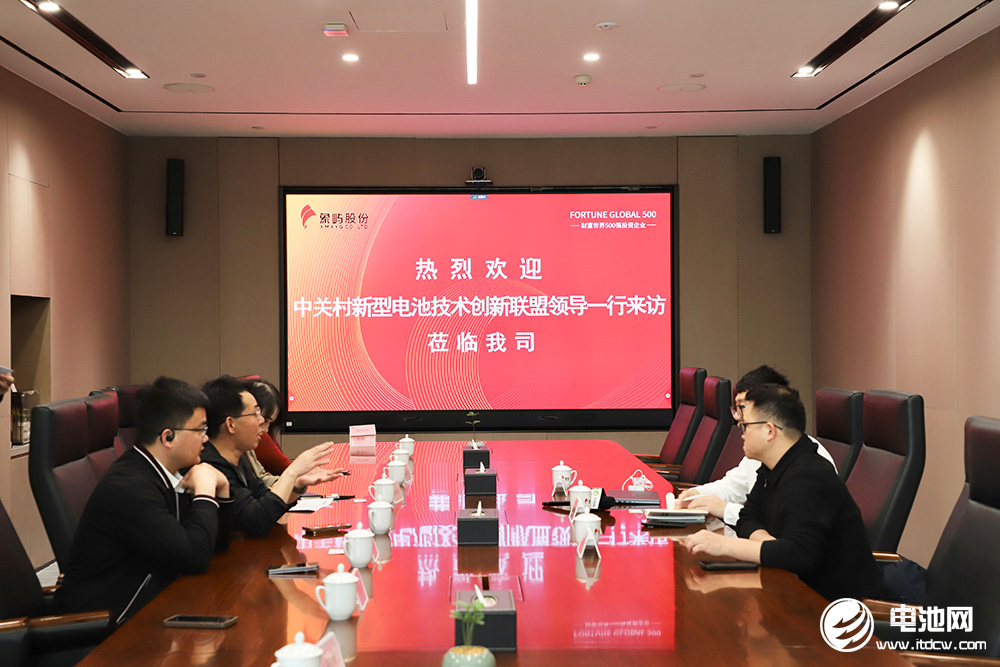 中國電池新能源產(chǎn)業(yè)鏈調(diào)研采訪團(tuán)一行參觀考察廈門象嶼