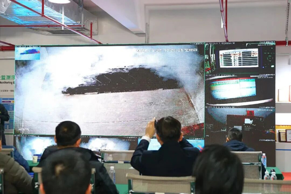 國內(nèi)首次船用動力鋰電池熱失控預警及火災抑制實體效用試驗取得成功
